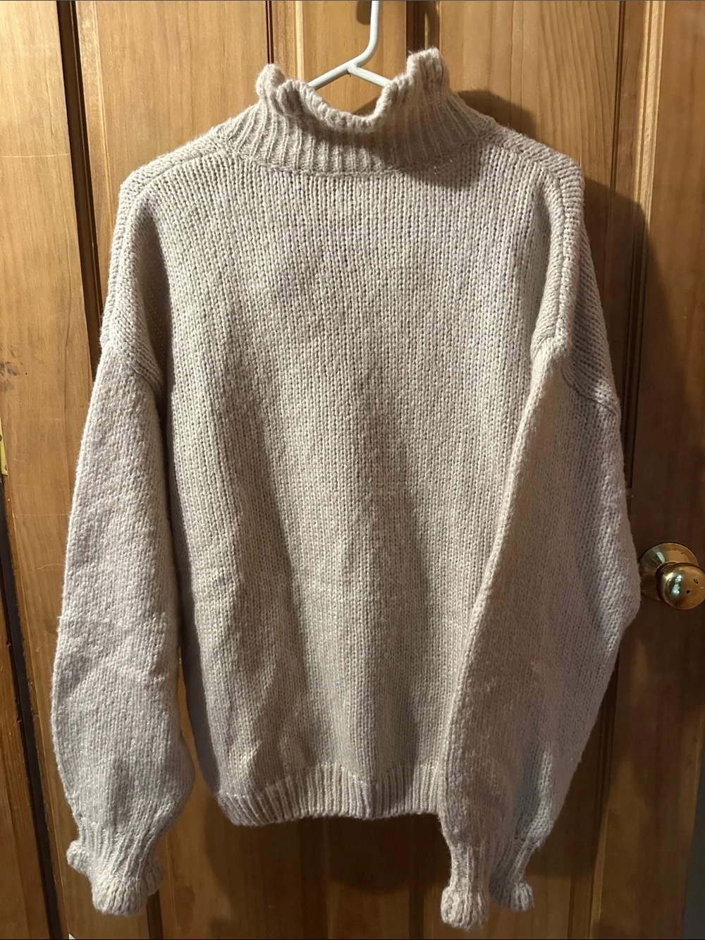 Cozy Cream Knit Button-Up Cardigan Sweater Lightweight